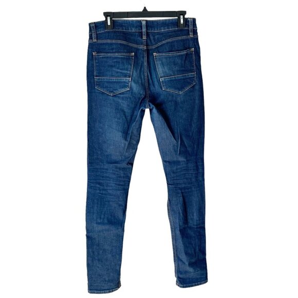 ASOS Jeans Distressed Button‎ Fly 30 Excellent Condition Medium Blue Denim - Picture 8 of 9